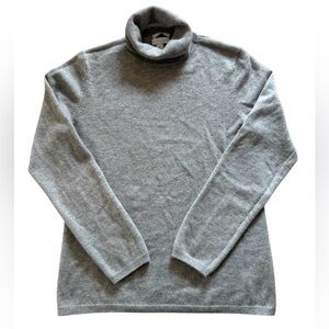 Charter Club Cashmere 2 Ply Lightweight Turtleneck Sweater Gray Women’s Medium